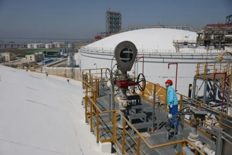 Terminal penerima LNG telah mengangkut lebih 100 bilion meter padu gas asli ke luar negara