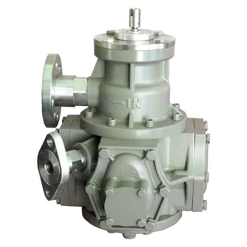 Aluminium aloi aloi LPG flowmeter untuk dispenser LPG